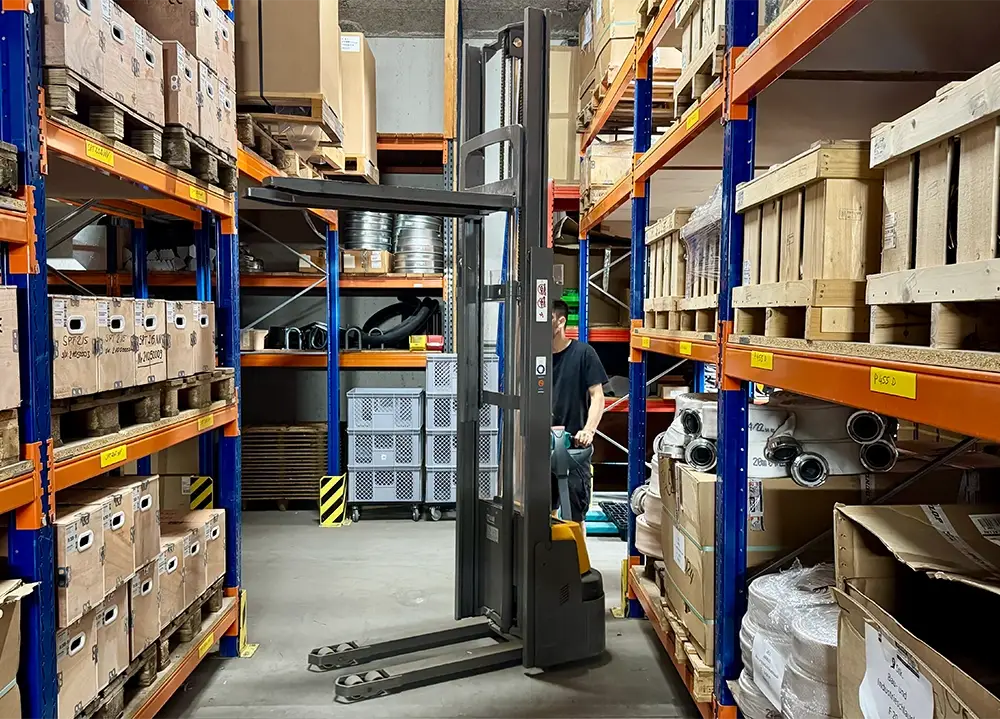 HSHG Lager Hochregal